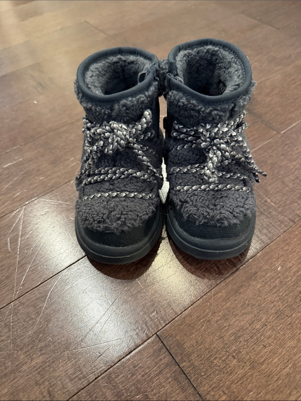 Zara Shearling Winter Boots